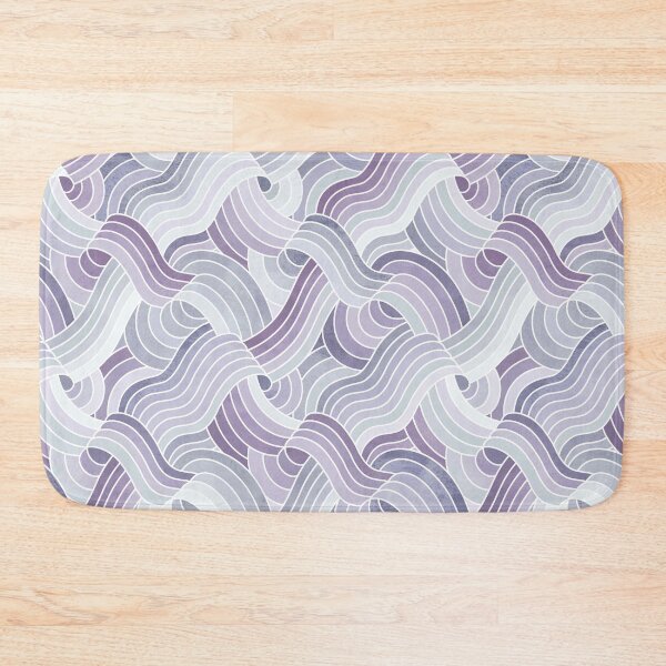 Item preview, Stone Textured Linework Swells - Pastel Purples designed and sold by TigaTiga.