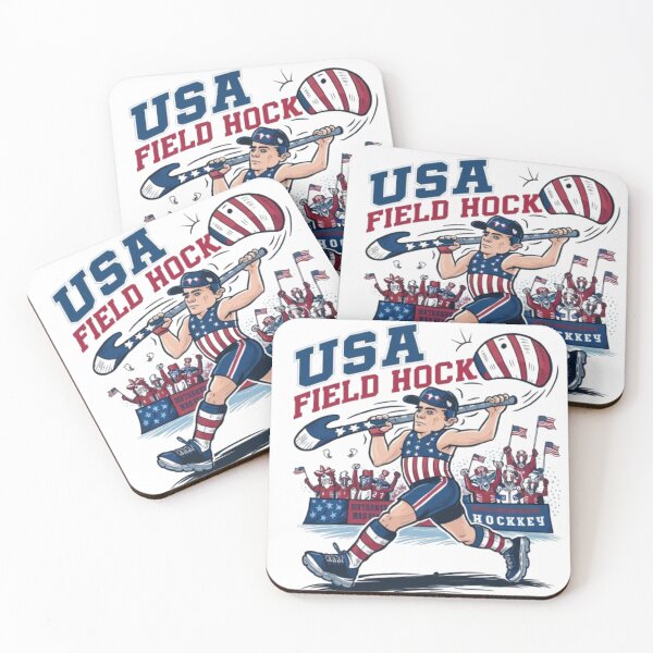 Item preview, FUNNY USA FIELD HOCKEY PLAYER  designed and sold by Obinne.