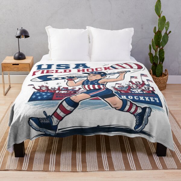 Item preview, FUNNY USA FIELD HOCKEY PLAYER designed and sold by Obinne.