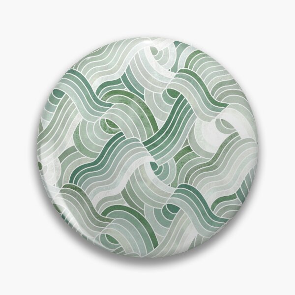Item preview, Stone Textured Linework Swells - Green Hues designed and sold by TigaTiga.