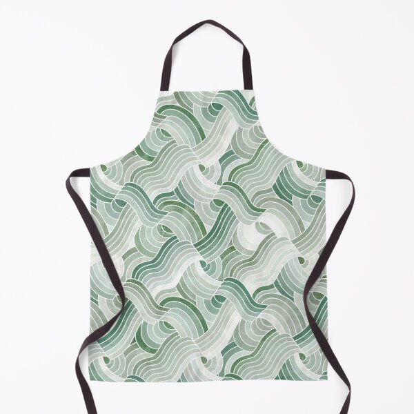 Item preview, Stone Textured Linework Swells - Green Hues designed and sold by TigaTiga.