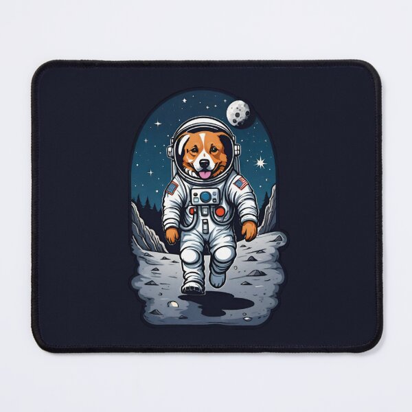 Item preview, Dogstronaut (#12) dog astronaut in space [Create a set!] designed and sold by SolidEarthArt.
