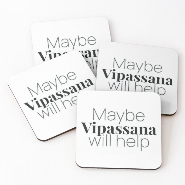 Item preview, Maybe Vipassana Meditation Will Help designed and sold by GraTEEtude.