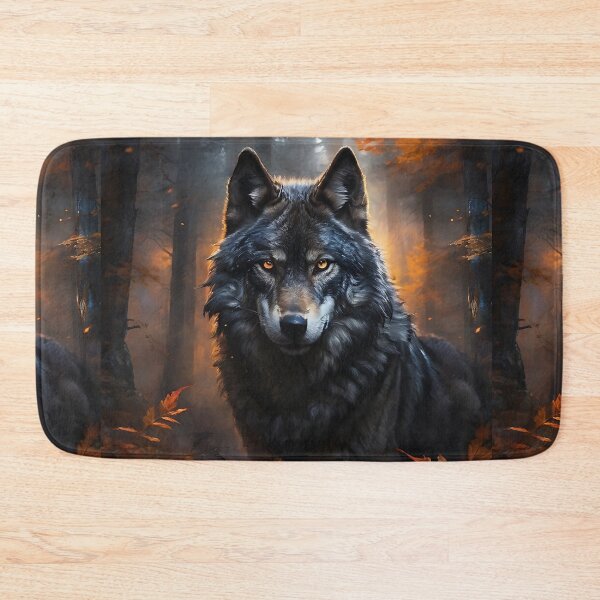 Item preview, lobo en el bosque designed and sold by Marcicev-Bojan.