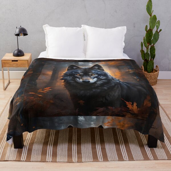 Item preview, lobo en el bosque designed and sold by Marcicev-Bojan.