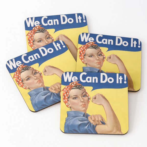 Item preview, We Can Do It! Vintage Poster - Rosie the Riveter  designed and sold by leafsquare.