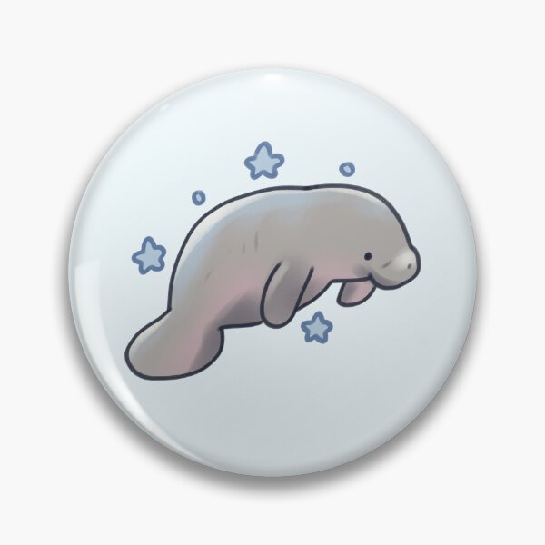Item preview, Funny manatee illustration  designed and sold by Artofmayara.