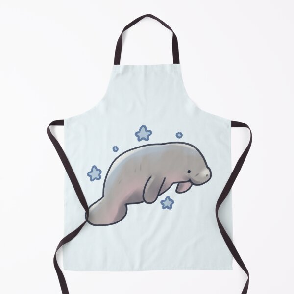 Item preview, Funny manatee illustration designed and sold by Artofmayara.