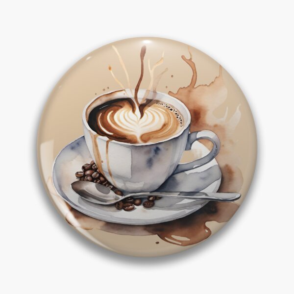 Item preview, Coffee Mug Watercolor Clipart  designed and sold by nesxdan.