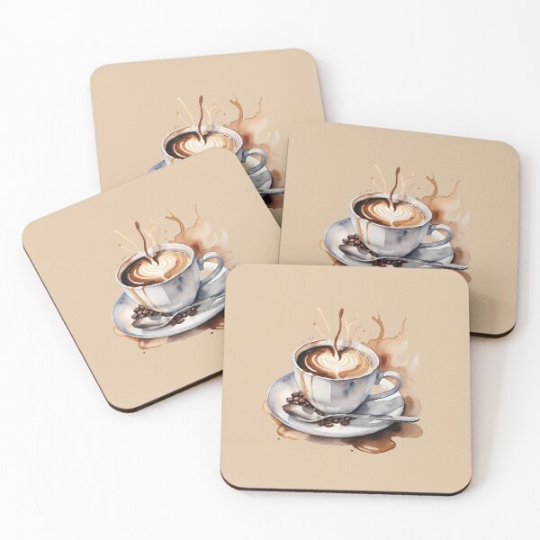 Item preview, Coffee Mug Watercolor Clipart  designed and sold by nesxdan.