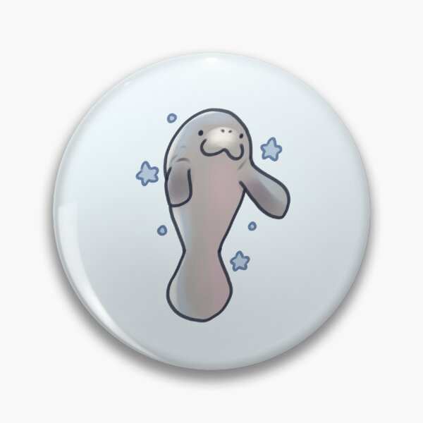 Item preview, Funny manatee illustration  designed and sold by Artofmayara.
