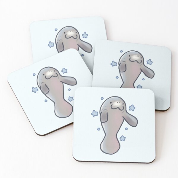 Item preview, Funny manatee illustration  designed and sold by Artofmayara.