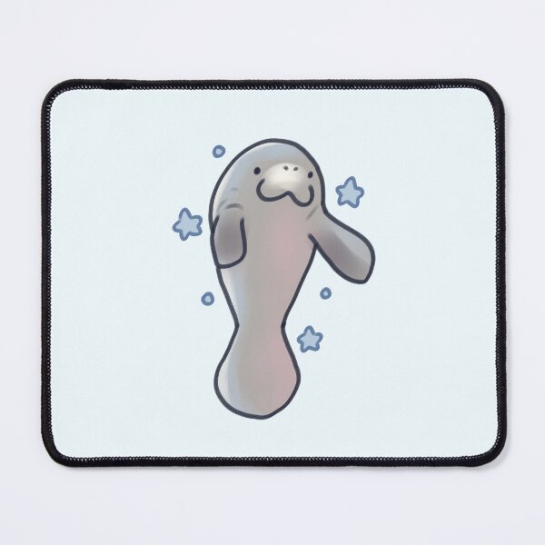 Item preview, Funny manatee illustration  designed and sold by Artofmayara.