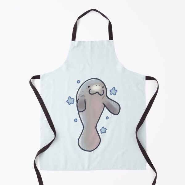 Item preview, Funny manatee illustration designed and sold by Artofmayara.
