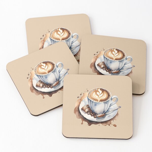 Item preview, Coffee Mug Watercolor Clipart II designed and sold by nesxdan.
