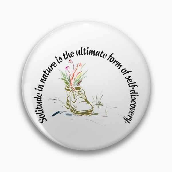 Item preview, Solitude in nature is the ultimate form of self-discovery. (Solo Hiker) designed and sold by BenO63.
