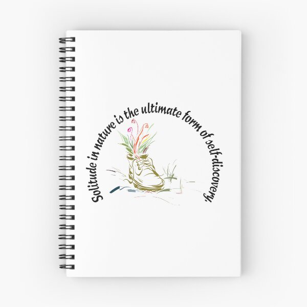 Item preview, Solitude in nature is the ultimate form of self-discovery. (Solo Hiker) designed and sold by BenO63.