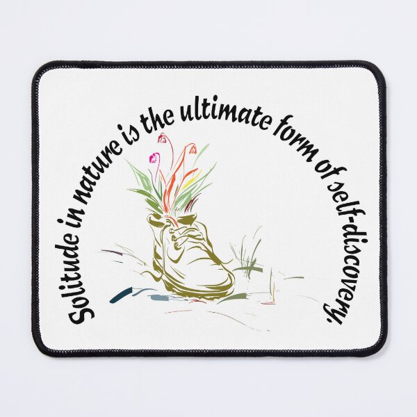 Item preview, Solitude in nature is the ultimate form of self-discovery. (Solo Hiker) designed and sold by BenO63.