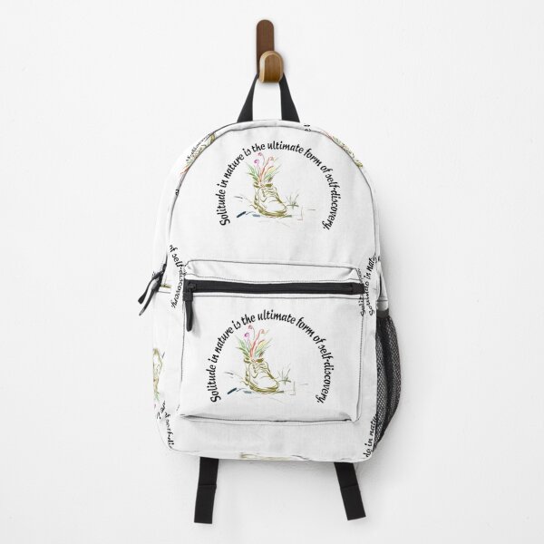 Item preview, Solitude in nature is the ultimate form of self-discovery. (Solo Hiker) designed and sold by BenO63.