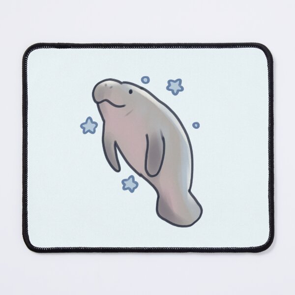 Item preview, manatee illustration  designed and sold by Artofmayara.