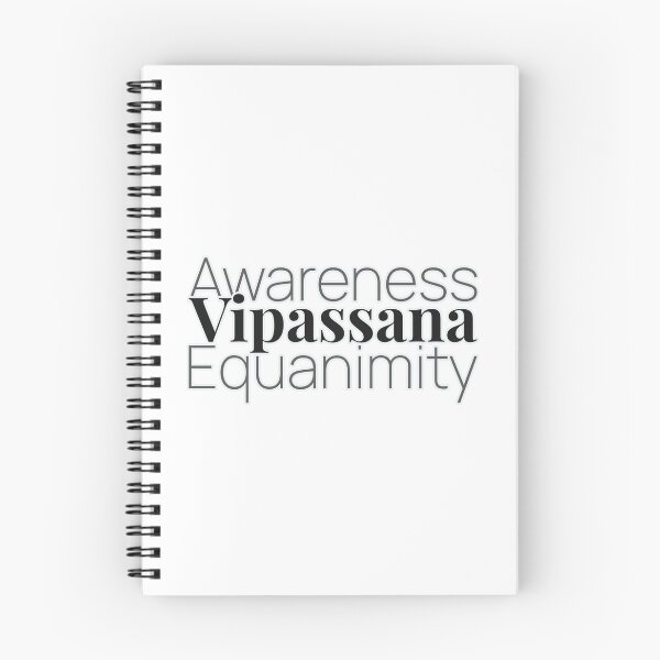 Item preview, Vipassana Meditation Awareness Equanimity Anapana Upekkha designed and sold by GraTEEtude.