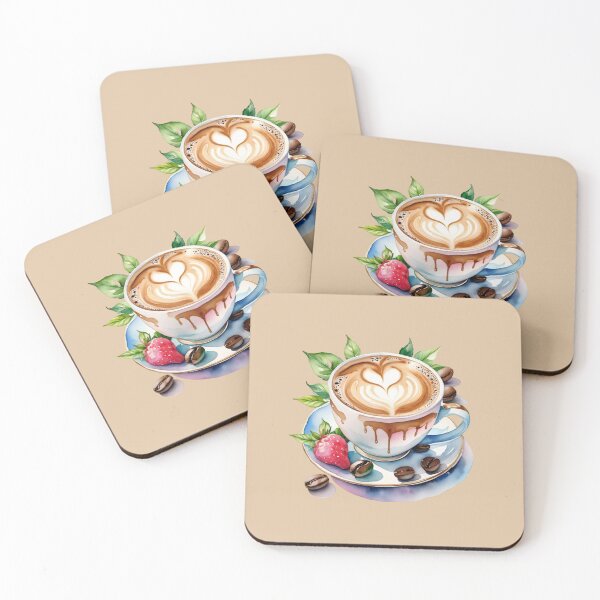 Item preview, Coffee Mug Watercolor Clipart III designed and sold by nesxdan.