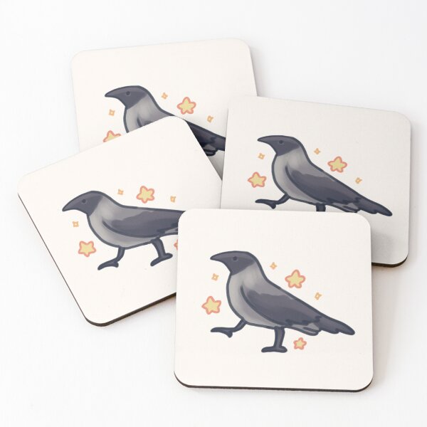 Item preview, hooded crow with stars  designed and sold by Artofmayara.