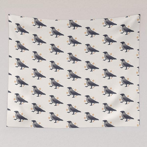 Item preview, hooded crow with stars  designed and sold by Artofmayara.