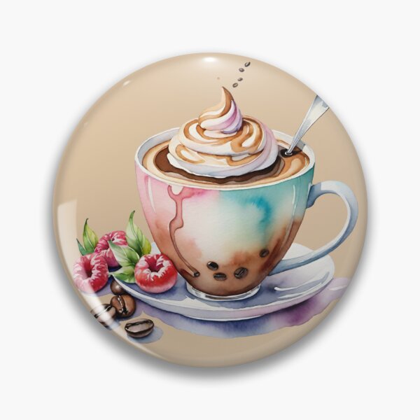 Item preview, Coffee Mug Watercolor Clipart IV designed and sold by nesxdan.