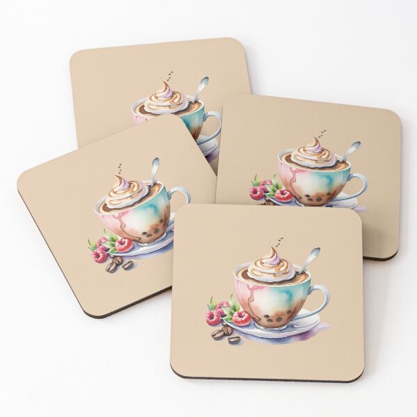 Item preview, Coffee Mug Watercolor Clipart IV designed and sold by nesxdan.