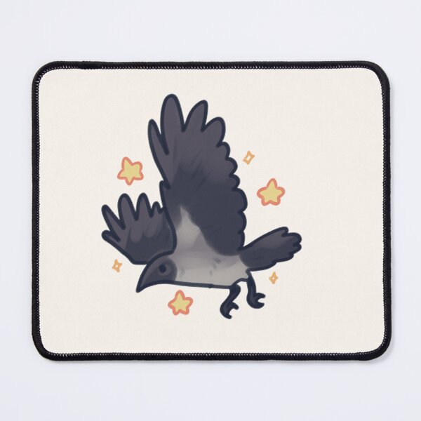Item preview, Silly hooded crow with stars  designed and sold by Artofmayara.