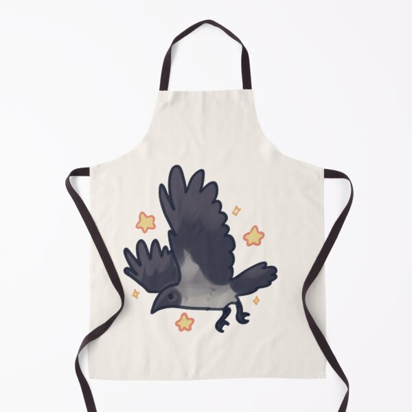 Item preview, Silly hooded crow with stars  designed and sold by Artofmayara.