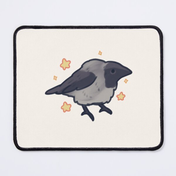 Item preview, Funny hooded crow with stars  designed and sold by Artofmayara.