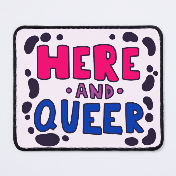 Item preview, Here And Queer Bisexual designed and sold by TheDawuMonsta.
