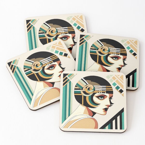 Item preview, Art Deco Flapper Collection #1 026 - Evangeline designed and sold by elektronen.