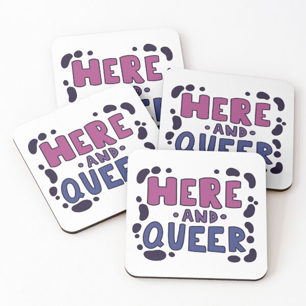 Item preview, Here And Queer Pastel Bisexual  designed and sold by TheDawuMonsta.