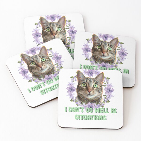Item preview, I don’t do well in situations  designed and sold by TicaCreations.