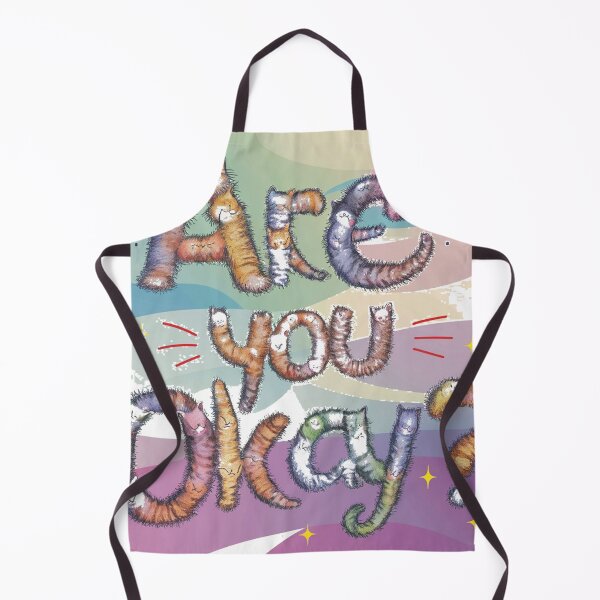Item preview, Are you okay illustration cats colouring designed and sold by RAZ1995.
