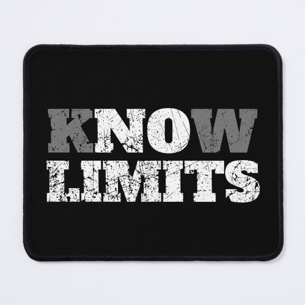 Item preview, K(NO)W LIMITS Typography designed and sold by The magic  Yellow bus.