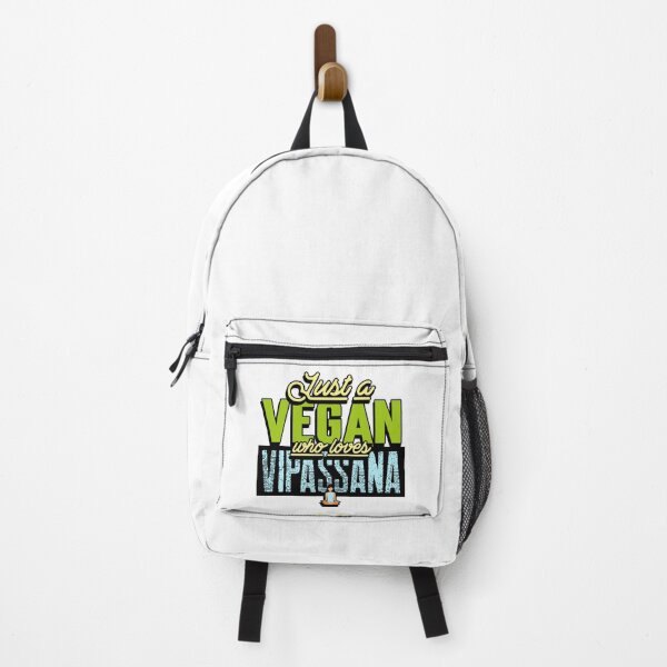Item preview, Just A Vegan Who Loves Vipassana Meditation designed and sold by GraTEEtude.