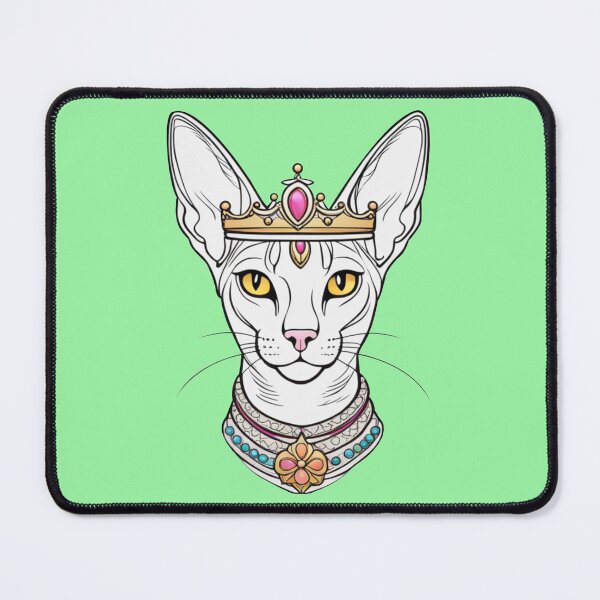 Item preview, "Fresh mint vibes" - Devon Rex designed and sold by VariousGoodies.