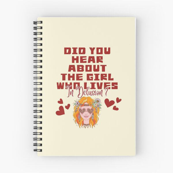 Item preview, Did you hear about the girl who lives in delusion? designed and sold by Peerless-Prime.