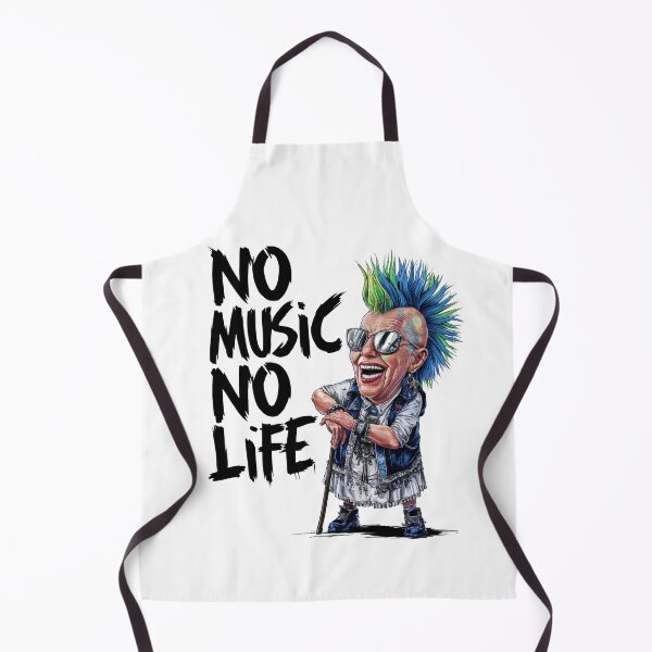 Item preview, No music, no life designed and sold by tee-blah-blah.