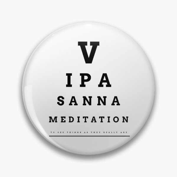 Item preview, Vipasanna Meditation Spiritual Anapana Liberation Typography designed and sold by GraTEEtude.