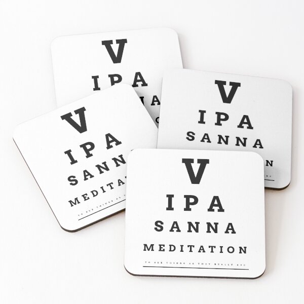 Item preview, Vipasanna Meditation Spiritual Anapana Liberation Typography designed and sold by GraTEEtude.