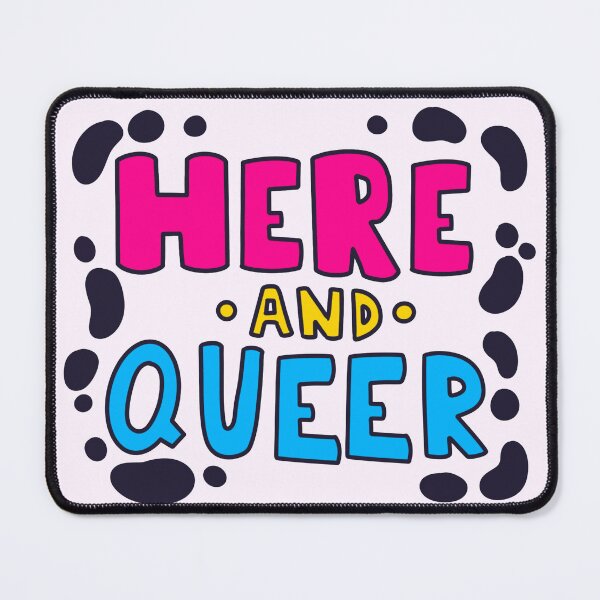 Item preview, Here And Queer Pansexual designed and sold by TheDawuMonsta.