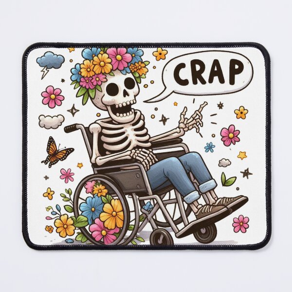 Item preview, Funny Wheelchair designed and sold by clarkfraser.