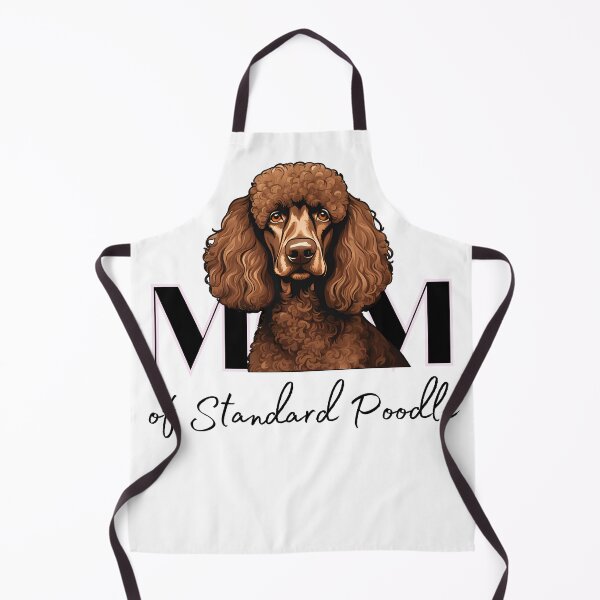 Item preview, Minimalistic aesthetic Mom of chocolate brown standard poodle designed and sold by GoodyPaws.