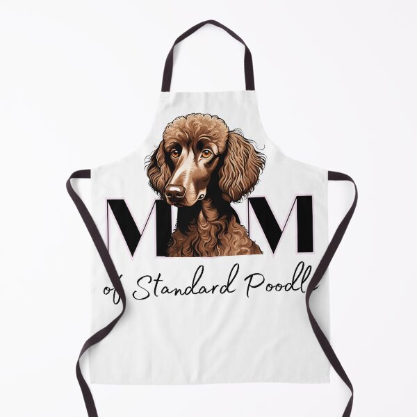 Item preview, Minimalistic aesthetic Mom of chocolate brown standard poodle designed and sold by GoodyPaws.