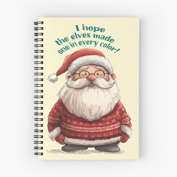 Item preview, Santa Claus wearing a sweater in winter designed and sold by Amit A.